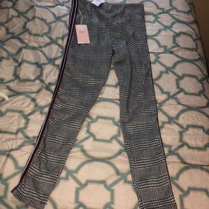 Black and white pants